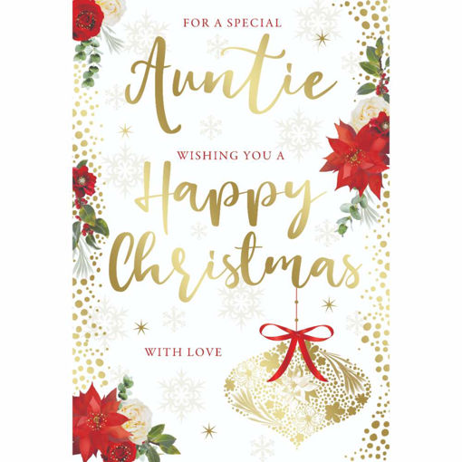 Picture of FOR A SPECIAL AUNTIE HAPPY CHRISTMAS